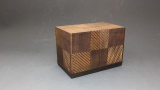 金属製3段重ね工芸品 木箱付き 金属製3段重ね工芸品 木箱付き 金属製3段重ね工芸