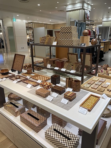 箱根寄木細工 大丸神戸